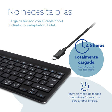 EAN 8719274492320 - R-Go Tools RGOCOESWLBL teclado Universal Español imagen 14