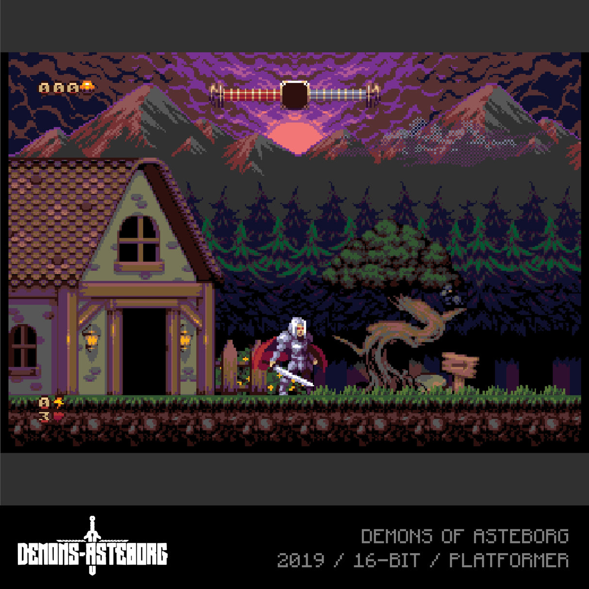 Juego Demons Of Asterborg Retro