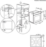 EAN 7333394046198 - AEG Series 5000 OU5PB40SM 72 L 2990 W Negro, Acero inoxidable imagen 11