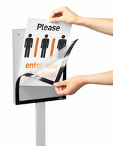 EAN 4005546730325 - Durable INFO STAND BASIC A4 1 ST 501257 (501257) Stand de información Metal, Plástico Gris imagen 3