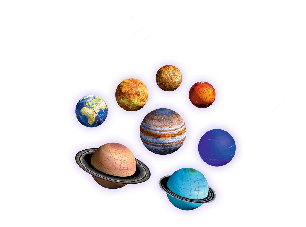 Puzzle  Ravensburger Sistema Planetario Rompecabezas 3d 116683