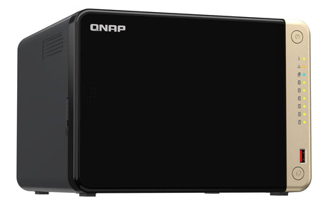 EAN 4711103082317 - QNAP TS-664 NAS Torre Intel® Celeron® N5095 8 GB DDR4 0 TB QNAP QTS Negro, Bronce imagen 4