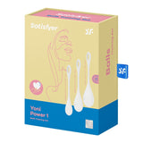Satisfyer - Yoni Power 1 Kit De Entrenamiento Blanco