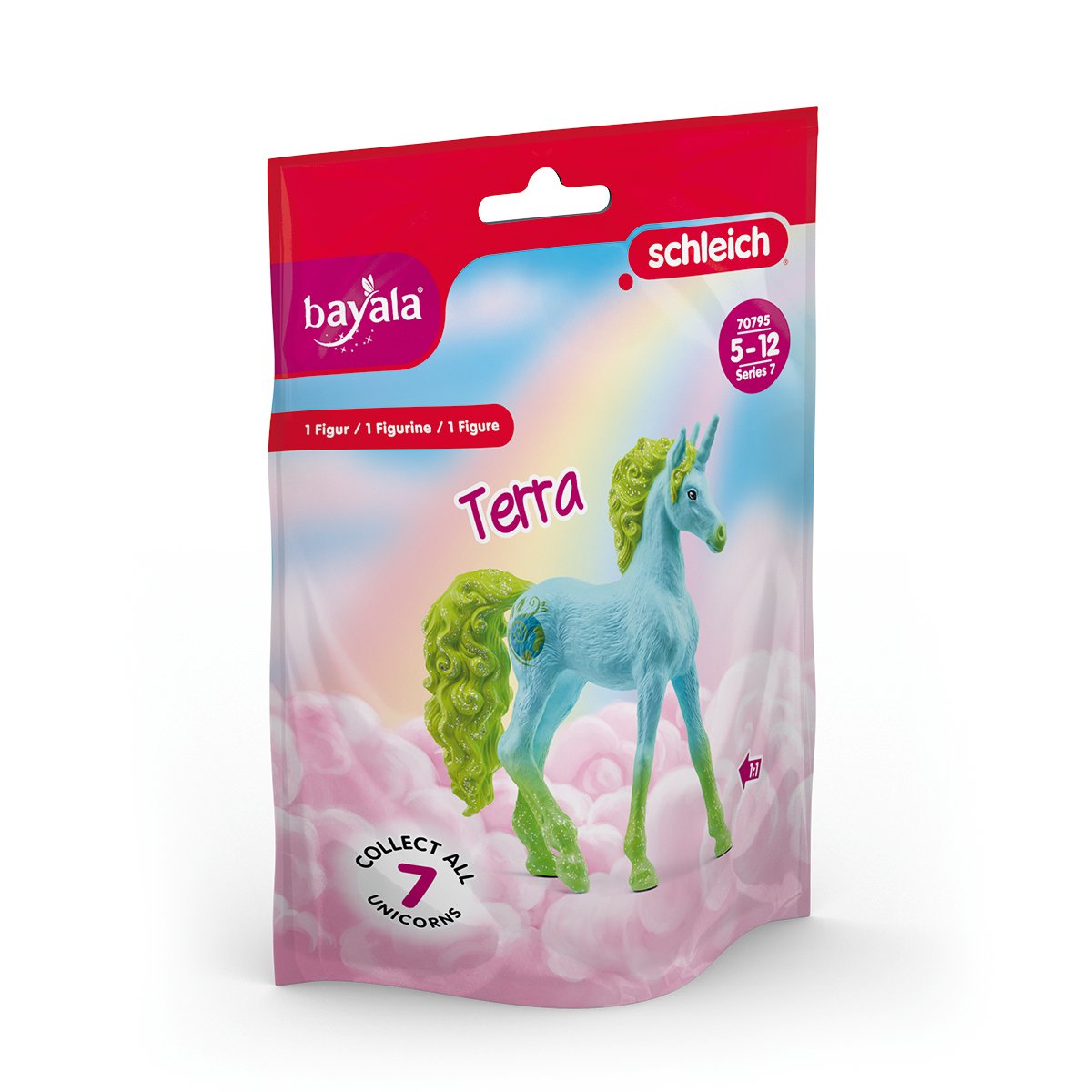 Schleich Bayala Unicornio Coleccionable Terra, Figura De Juguete 70795