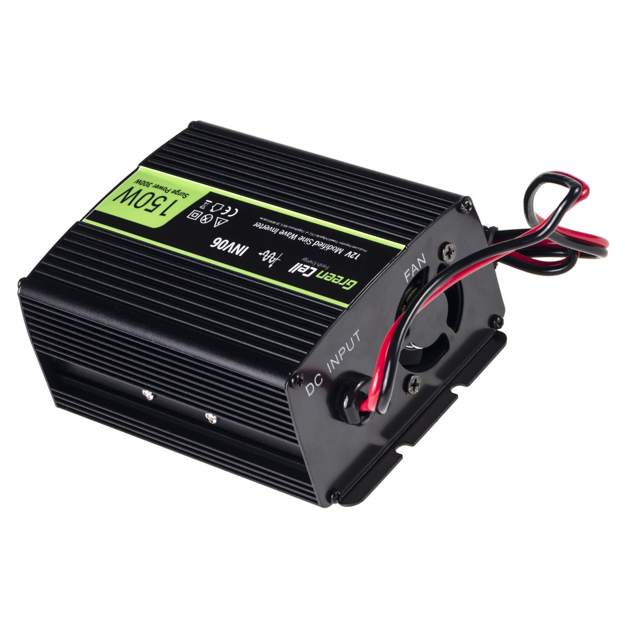 Inversor De Voltaje Para Automóvil Green Cell ® 12v A 230v, 150w / 300w