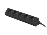 EAN 5901969414899 - Lanberg PS0-05E-0300-BK base múltiple 3 m 5 salidas AC Interior Negro imagen 3