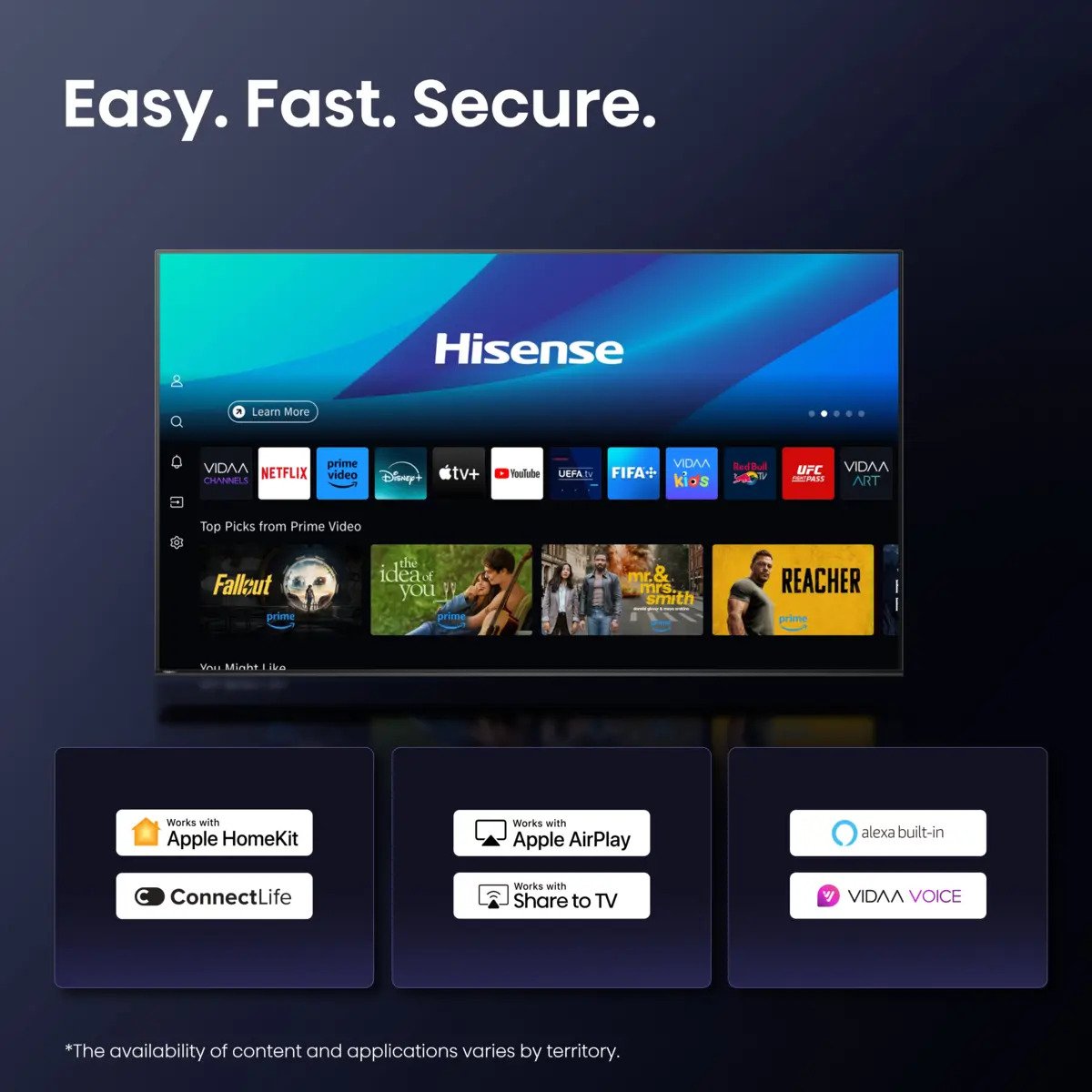 EAN 6942351416847 - Hisense 75E77Q PRO 190,5 cm (75") 4K Ultra HD Smart TV Wifi Negro imagen 9