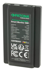 EAN 4055655253406 - PATONA 4199 monitor para cámara 10,1 cm (3.97") Negro 480 x 800 Pixeles Pantalla táctil imagen 2