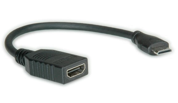 Roline Hdmi Hs Cable+Ethernet. A-C. F/M. 15cm
