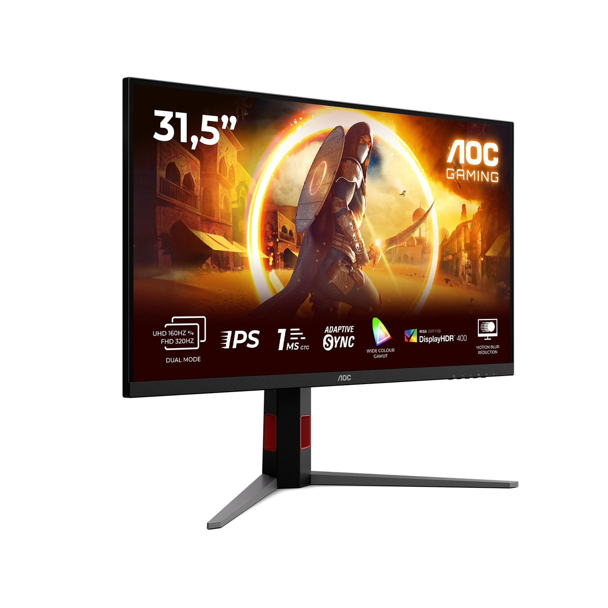 Aoc 80,0cm 32" U32g4u 16:09 2xhdmi+Dp+Usb 4k Negro Red
