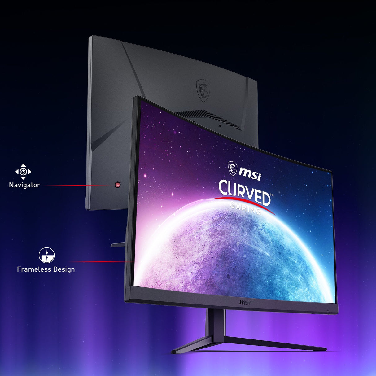Monitor Gaming Msi Optix G32cq4de E2 31,5" Negro, Qhd, Amd Freesync Premium, Va, Hdmi, Displayport, 170 Hz, Panel De 170 Hz) 9s6-3db51t-022