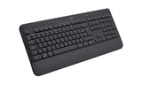 Logitech Signature K650 Teclado Inalámbrico Bluetooth 5.1 Azerty Alemán Grafito