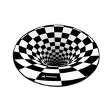 Sharkoon Skiller Sfm12 3d Vortex, Alfombra Protectora Negro/Blanco