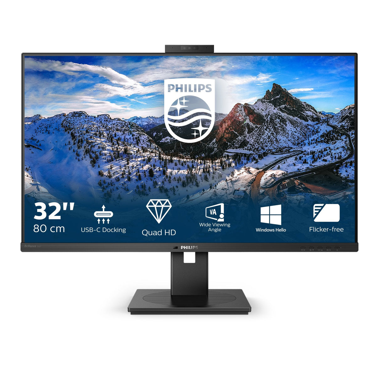 EAN 8712581768096 - Philips P Line 326P1H/00 LED display 80 cm (31.5") 2560 x 1440 Pixeles Quad HD Negro imagen 1