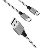 Kabel Usb2.0 A/M Do Micro Usb + Usb-C, 1.2m