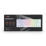 EAN 5901986048749 - Savio WHITEOUT X2 BLUE teclado Universal USB QWERTY Blanco imagen 6