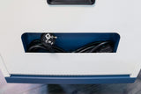 Goodconnections Gemma T32c Tablet-Ladewagen Usb-C 18w Port Pd3.0 Qc3.0 Weiss Blau