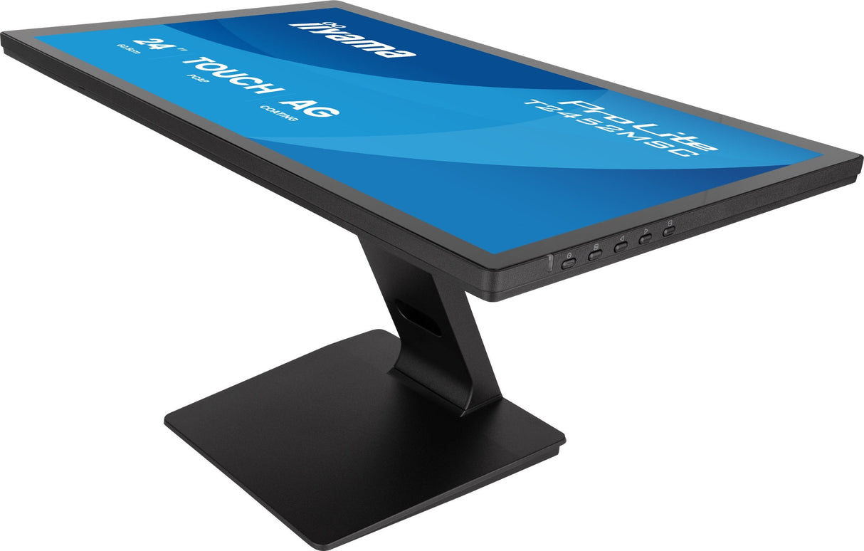 Iiyama Prolite T2452msc-B2ag (60.5 Cm (24 Zoll), Negro (Matt), Fhd, Ips, Touchscreen, Hdmi, Dp, Entspiegelung, 120hz Panel) T2452msc-B2ag