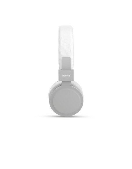Headset Bluetooth Hama Freedom Lit 2 Plegables Microfono Integrado Bateria 15h Manos Libres Y Asistente Color Blanco