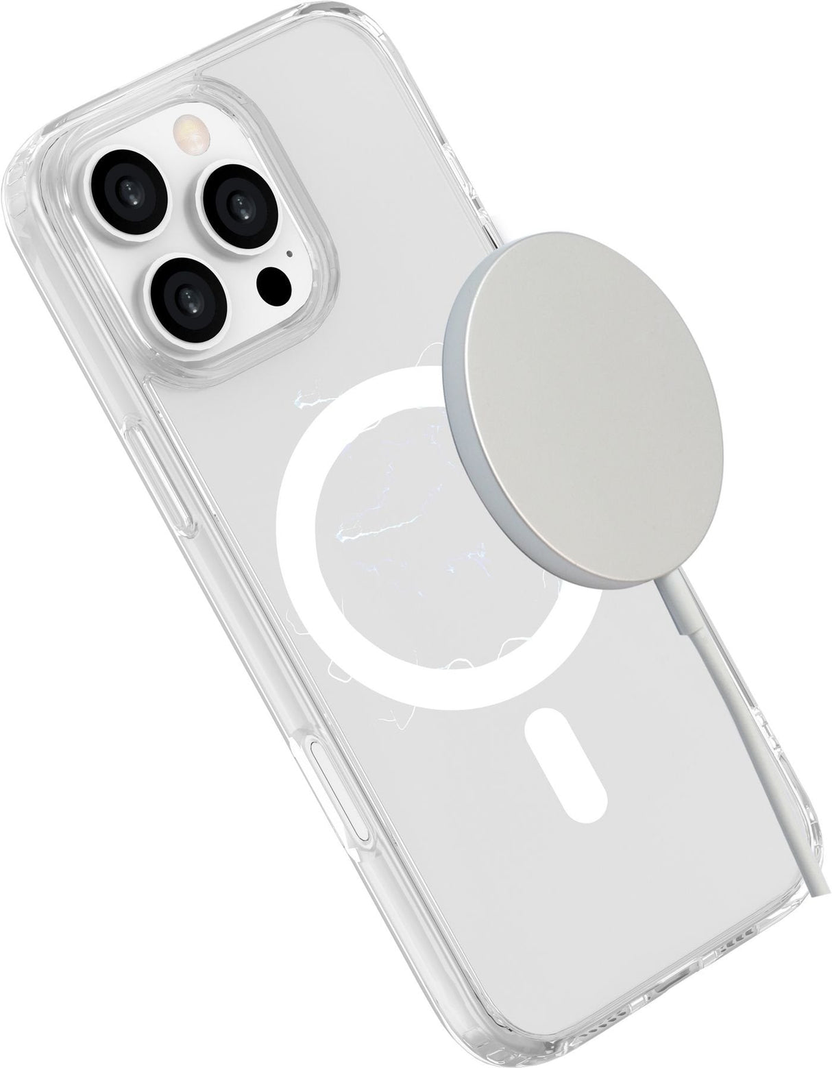 Infinite Oslo Iphone 16 Pro  Max Clear Magnetic Cover.