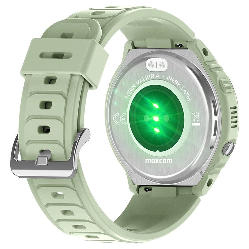 EAN 5908235977973 - MaxCom FW100 3,3 cm (1.3") AMOLED Digital 360 x 360 Pixeles Pantalla táctil Color menta imagen 5