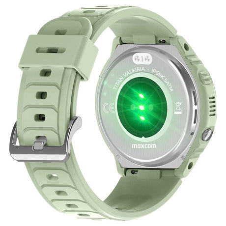 EAN 5908235977973 - MaxCom FW100 3,3 cm (1.3") AMOLED Digital 360 x 360 Pixeles Pantalla táctil Color menta imagen 5