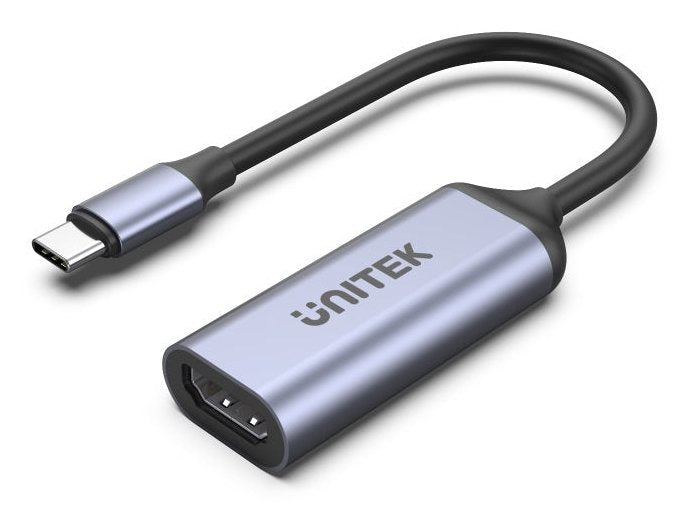 EAN 4894160047649 - UNITEK V1416B adaptador de cable de vídeo 0,15 m USB Tipo C HDMI Gris imagen 1