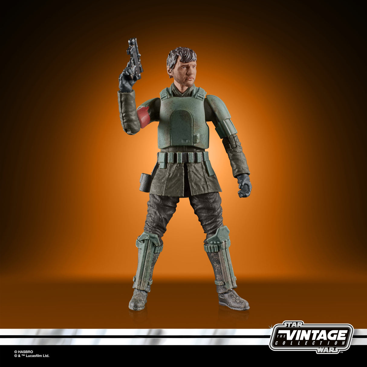 Figura Hasbro Vin Din Djarin (Morak) Star Wars Vintage