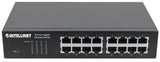 EAN 0766623561068 - Intellinet 561068 switch No administrado L2 Gigabit Ethernet (10/100/1000) 1U Negro imagen 3