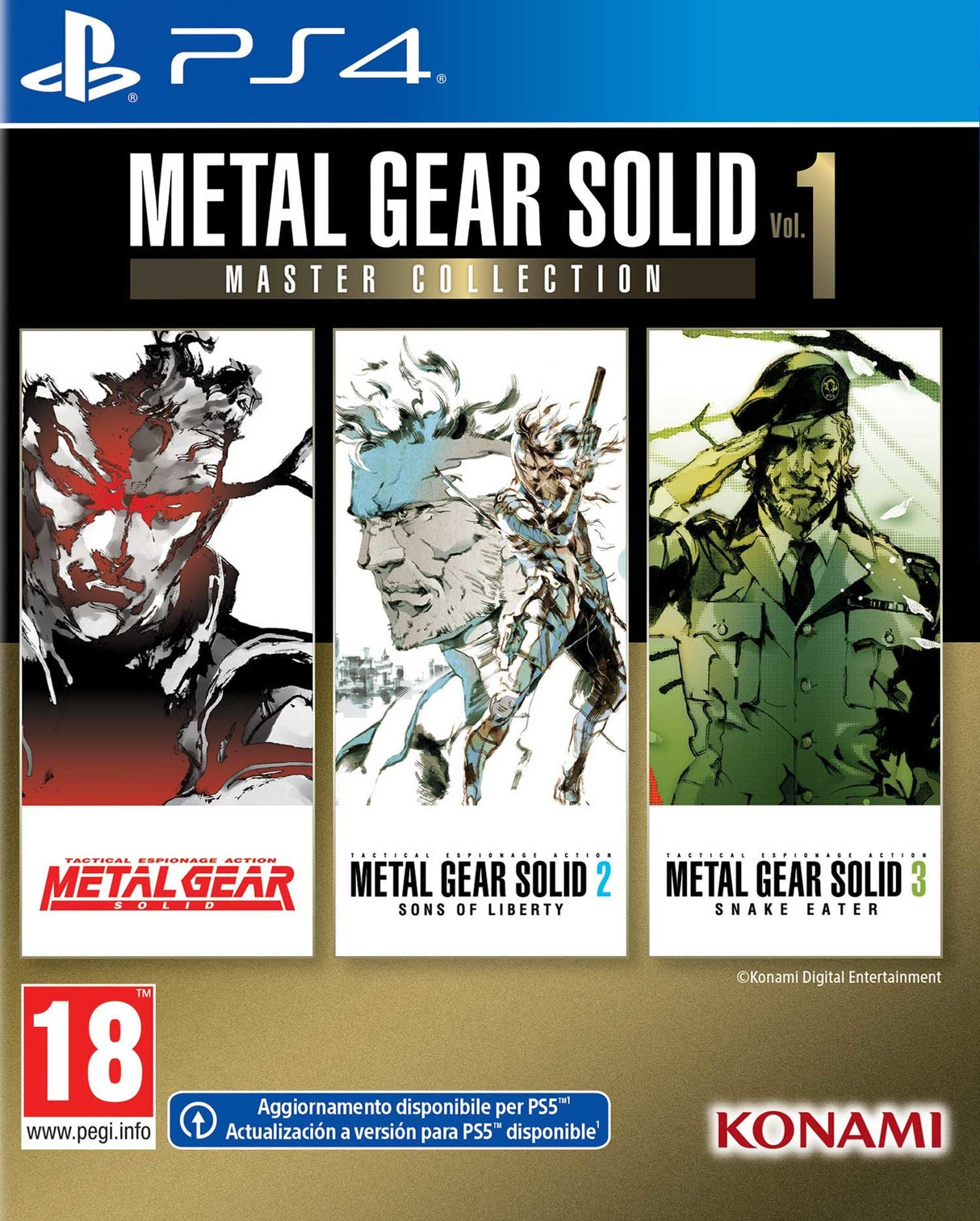Juego Metal Gear Solid: Master Colct. V1 Playstation 4