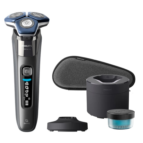 EAN 8720689008204 - Philips SHAVER Series 7000 S7887/55 afeitadora Máquina de afeitar de rotación Recortadora Cromo imagen 2