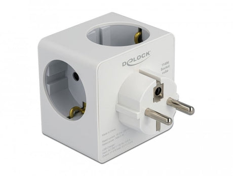 EAN 4043619114962 - DeLOCK 11496 adaptador de enchufe eléctrico Tipo F imagen 2