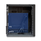 Caja Numen 300 Pro Micro Atx Sobremesa Y/O Vertical Black - Sin Fuente - 2*Usb 3.0 + 2*Usb 2.0