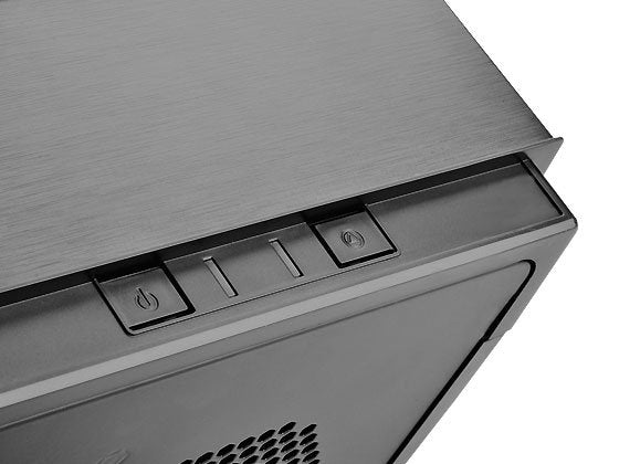 Caja Pc Silverstone Ml07 Milo Slim  Usb 3.0 Negra Sst-Ml07b,