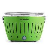 Lotusgrill G34 U Gr Barbacoa Y Parrilla Al Aire Libre Carbón Vegetal Tetera Verde