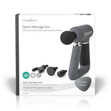 Nedis Hcmsg300 Masajeador Atrás, Cuello Gris