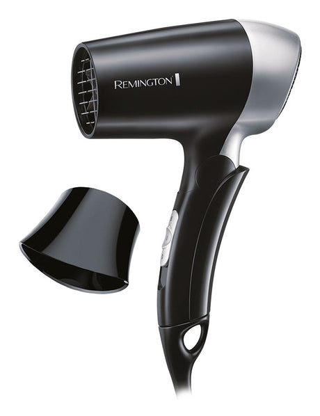 EAN 4008496750016 - Remington D2400 secador 1400 W Negro, Plata imagen 1