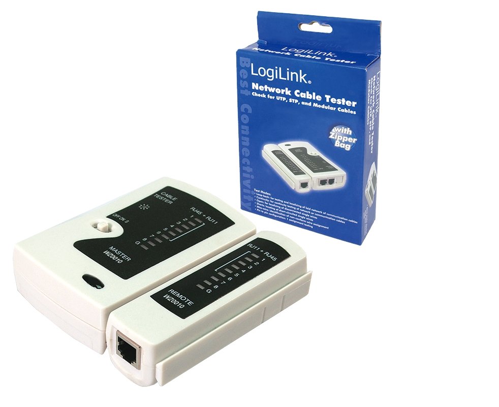 Logilink Probador De Cables Rj11/Rj12/Rj45