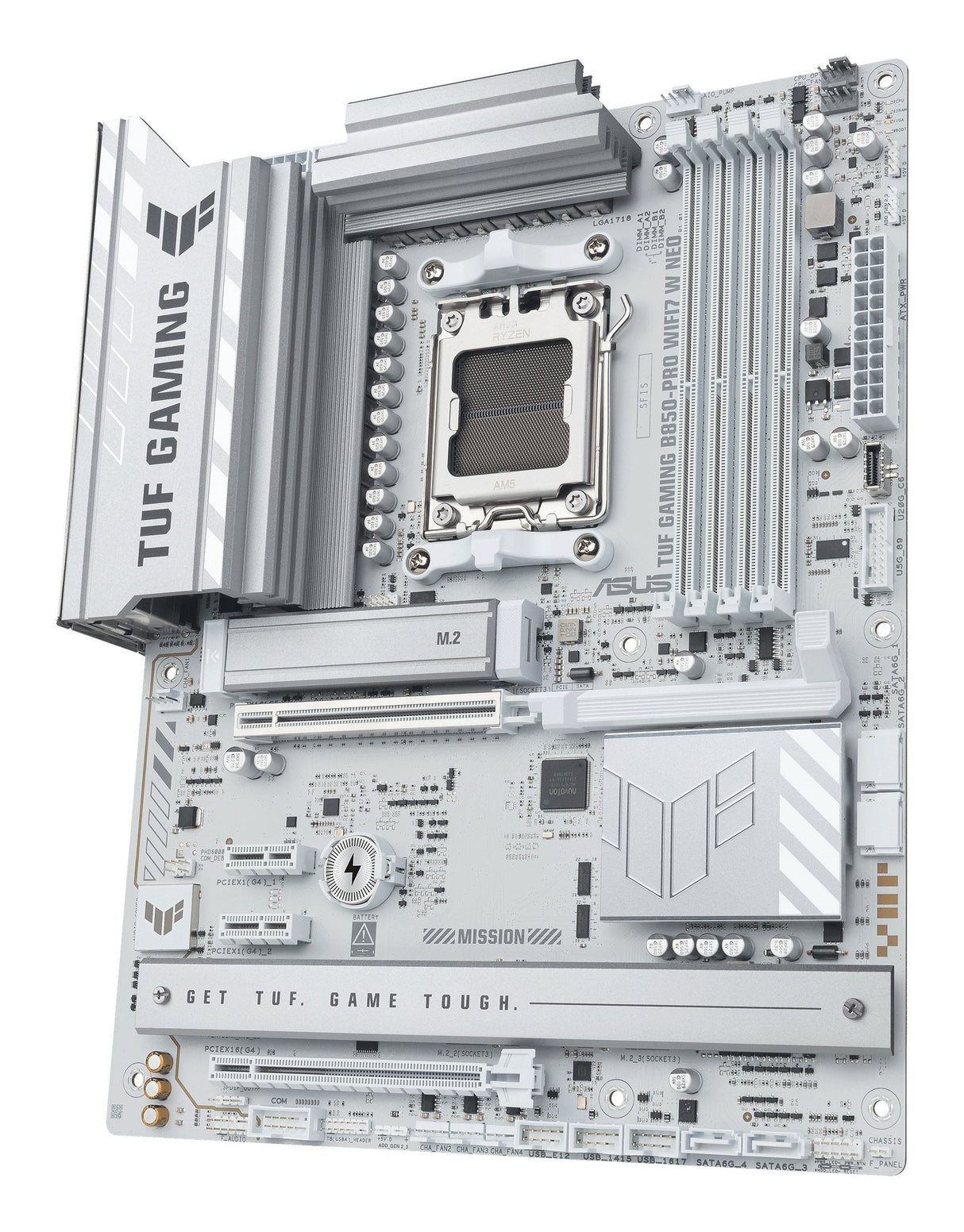 Placa  Base Asus Tuf Gaming B850-Pro Wifi7 W Neo Amd,Am5,Ddr5,Atx