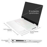 Hp Omen 16-Am0007ns 16" Intel Core 7 240h 32gb 1tb Ssd Nvidia Geforce Rtx 5050 Ia Blanco
