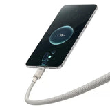 Titanium Alloy Fast Charging Cable Usb To Type-C 100w 2m Galaxy Titanium Gold