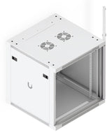 Fully Assembled Wall-Mount Rack With Built-In Fans And Uacc-Rack-12u-Wall-600-P
