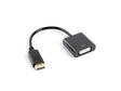 EAN 5901969408706 - Lanberg AD-0007-BK adaptador de cable de vídeo 0,1 m DisplayPort DVI-D Negro imagen 1