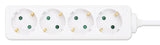EAN 0766623167802 - Manhattan 167802 base múltiple 2 m 4 salidas AC Interior Blanco imagen 4