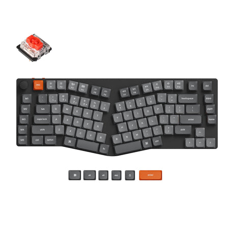 EAN 4895248881964 - Keychron K15 Max teclado Universal USB + RF Wireless + Bluetooth QWERTY Inglés Gris imagen 1