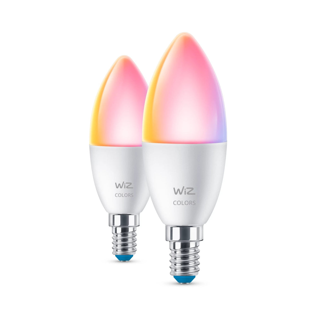 Bombilla Wiz 2 Bombs Vela 40w  E14 Rgb Bt & Wifi