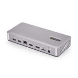 Startech.Com Usb4 Docking Station, Usb-C 40gbps, Dual Video Hdmi, Up To 2x 4k 60hz 4:4:4 (Rgb) Or 2x 4k 120hz 4:2:2, Mul