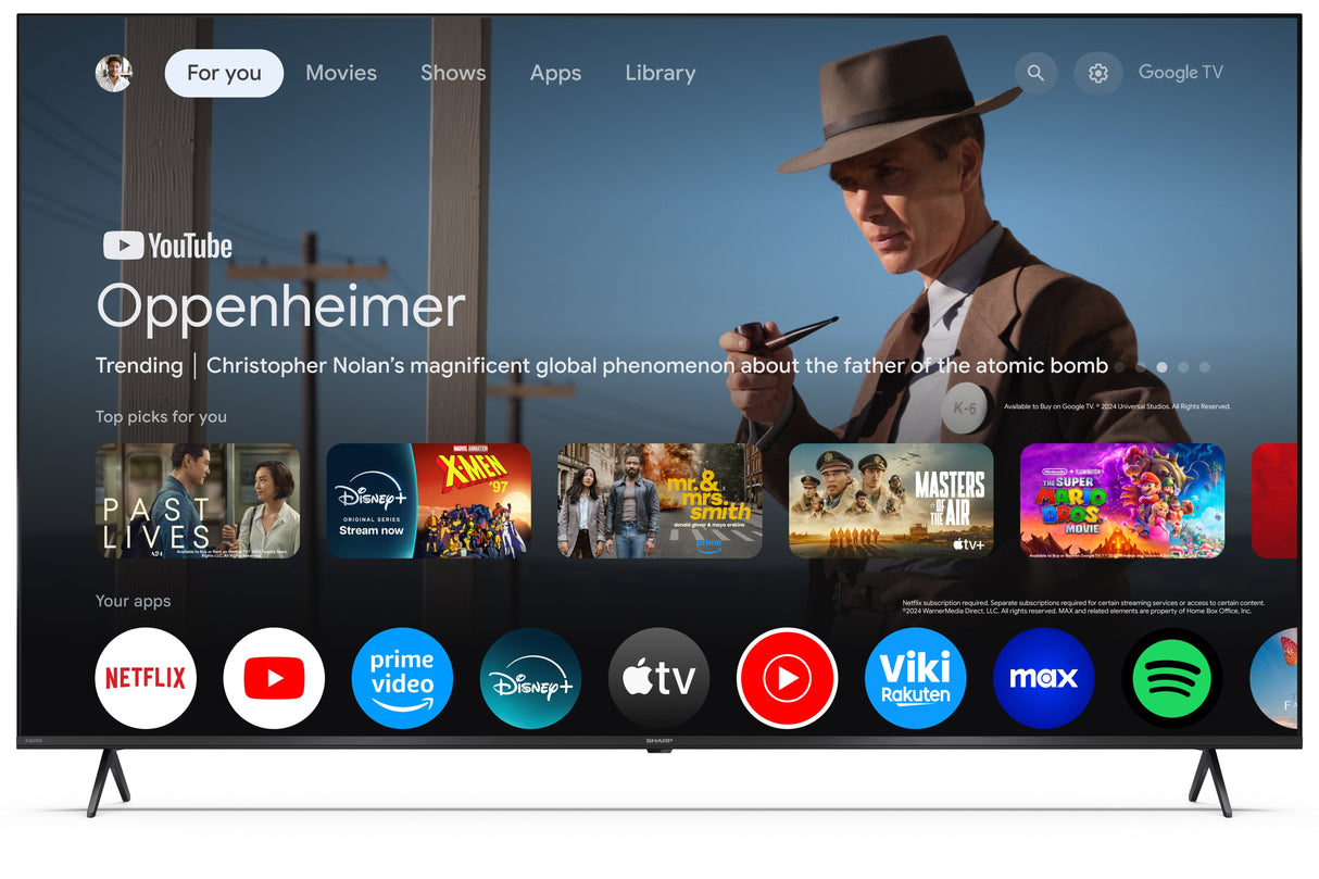 Sharp 55hp5265e Google Tv 55"