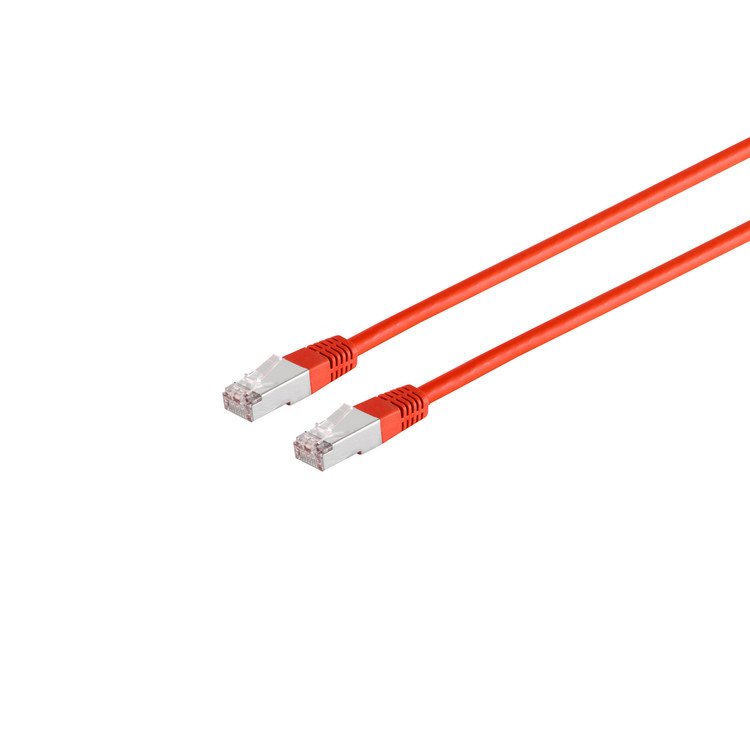 S-Impuls Cable De Red Cat 6 S Ftp Pimf Libre De Halógenos Rojo 7,5m
