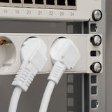 Regleta  9er De Enchufes 19" Pdu Logilink Gris Claro